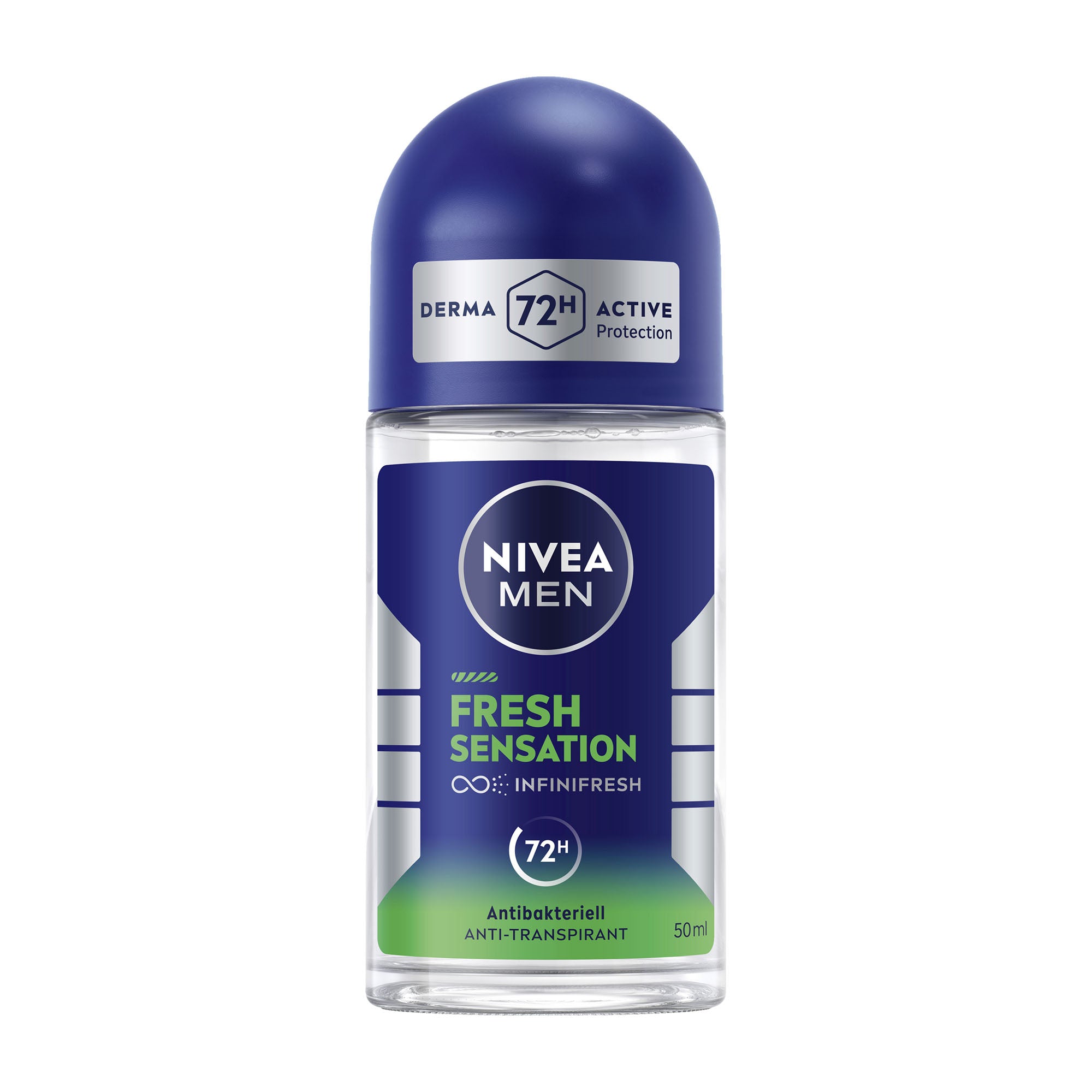 Nivea Men Fresh Sensation 72h Antitranspirant Roll-On, 50 ml