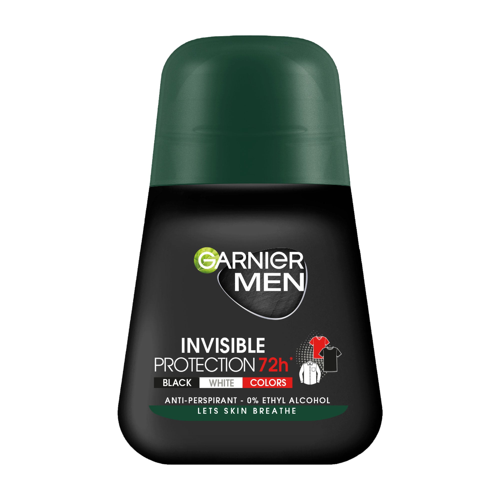 Garnier Men Invisible Protection 72h anti-perspirant roll-on, 50 mL