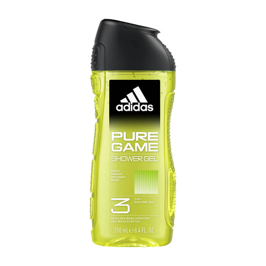 adidas Men Pure Game shower gel, 400 mL