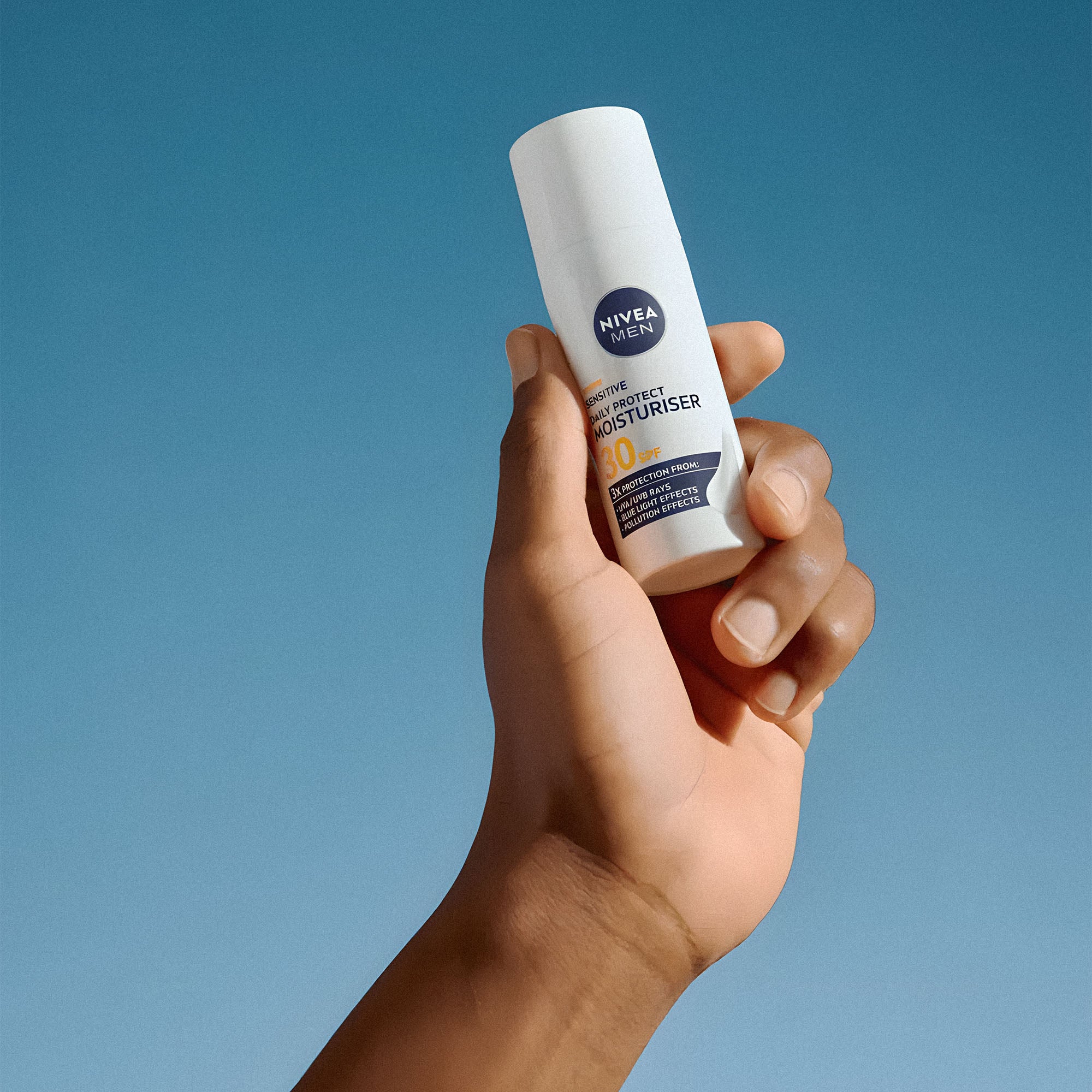 Nivea Men Sensitive daily protect moisturizer spf30, 50 mL