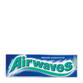 Packaging of Airwaves Menthol & Eucalyptus chewing gum, featuring the product name and the Wrigley's logo.