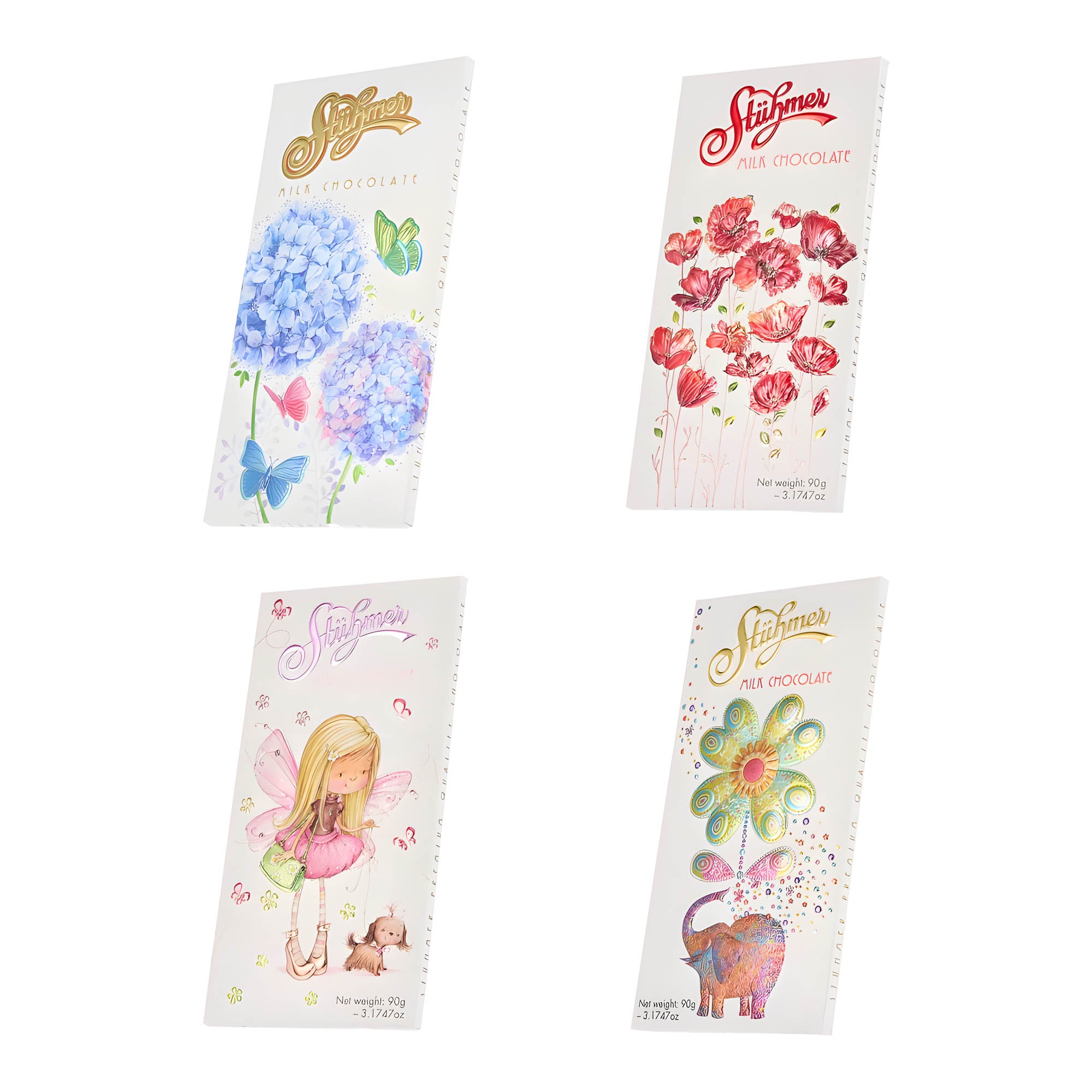 Stühmer Tablette de chocolat au lait, 90 g