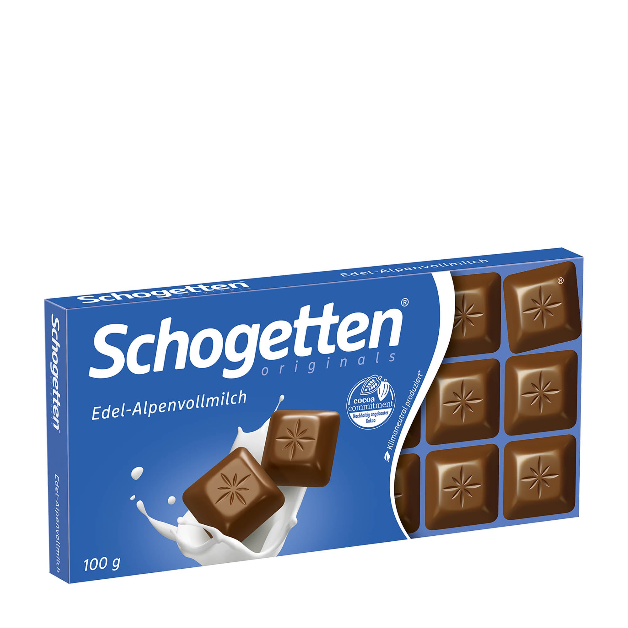 Schogetten Bouchées de chocolat au lait alpin, 100 g