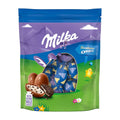 Milka Bonbons Oreo Easter packaging with blue and purple design