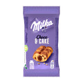 Milka Choco & Cake packaging on a white background