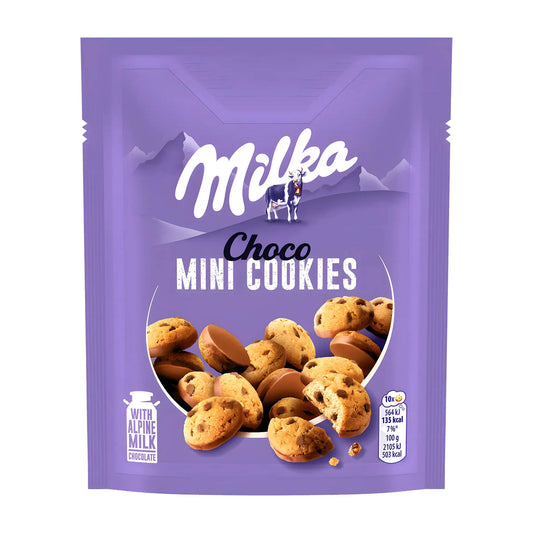 Milka Choco Mini Cookies, 110 g