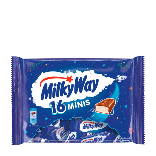 Milky Way Minis Milchschokoladenriegel mit Candy Cream, 275 g