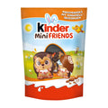 Kinder Mini Friends Crispy Biscuit Caramel easter-themed chocolate packaging on a white background