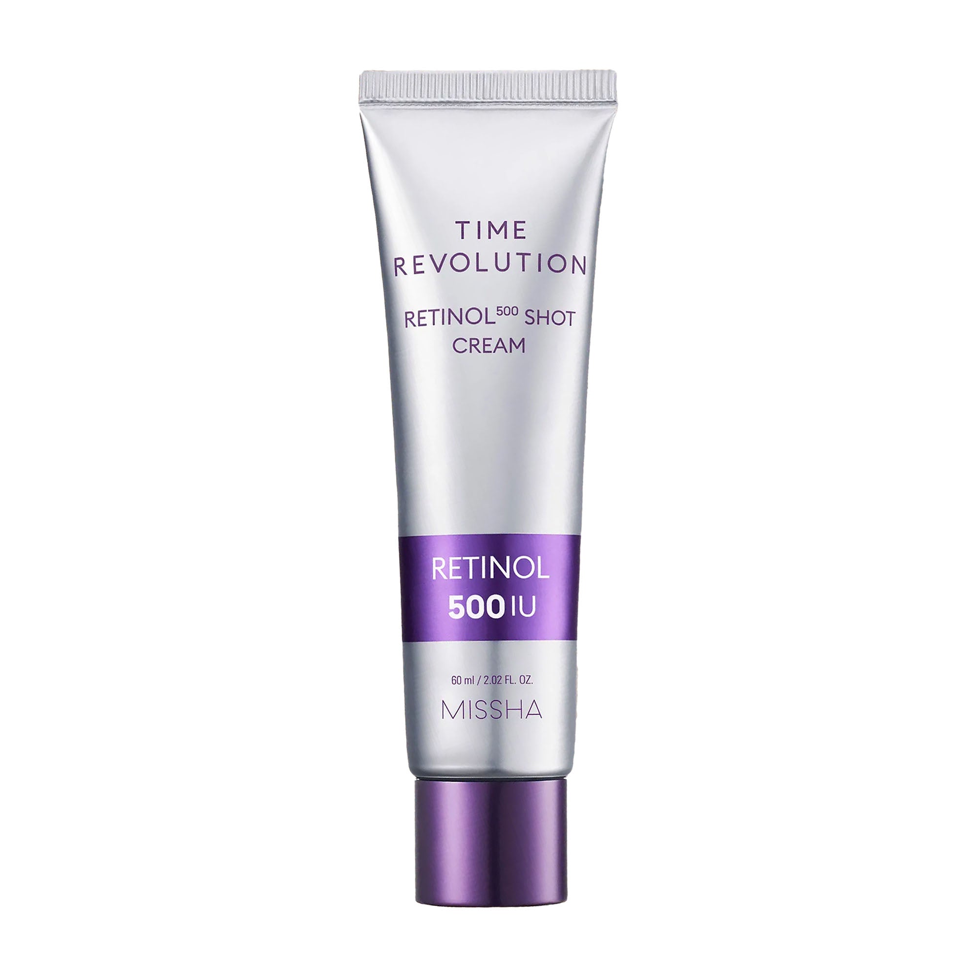 Missha Time Revolution retinol 500 shot cream, 60 mL