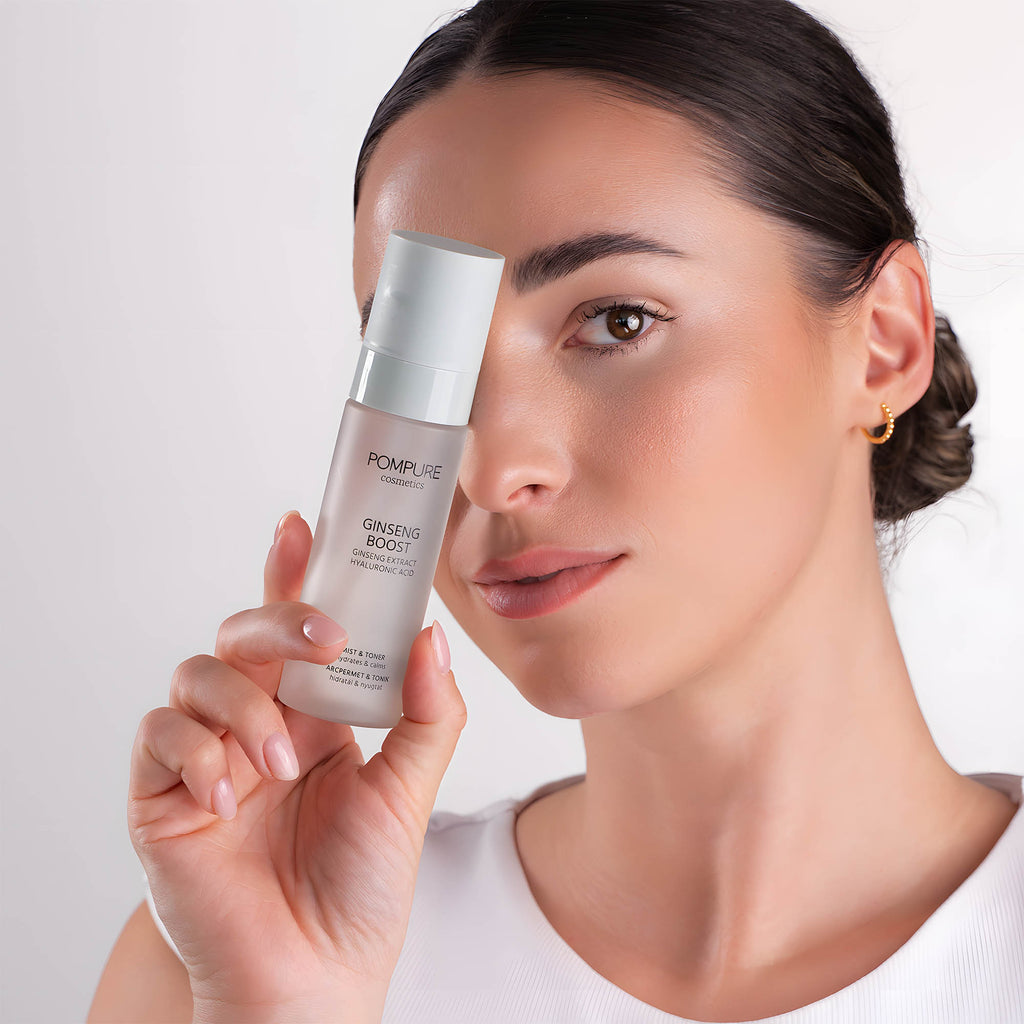POMPURE Gesichtsspray & Toner GINSENG BOOST, 85 ml