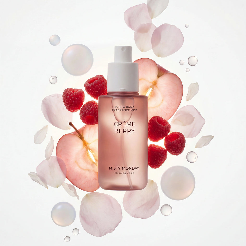 MISTY MONDAY Hair & Body Fragrance Mist CRÈME BERRY, 100 mL