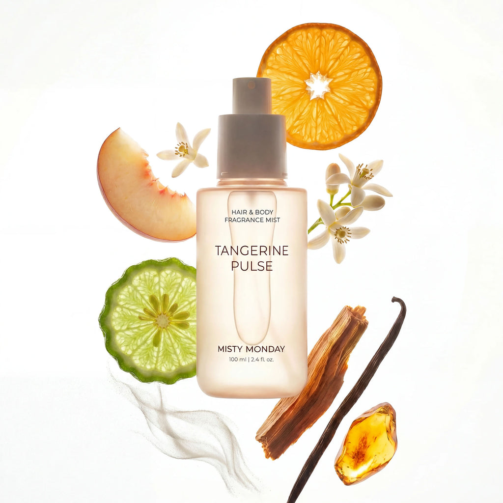 MISTY MONDAY Profumo per capelli e corpo TANGERINE PULSE, 100 ml