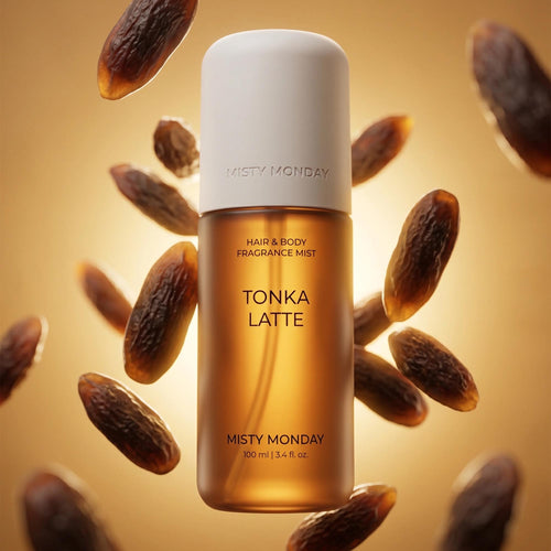 MISTY MONDAY Brume parfumée cheveux & corps TONKA LATTE, 100 ml
