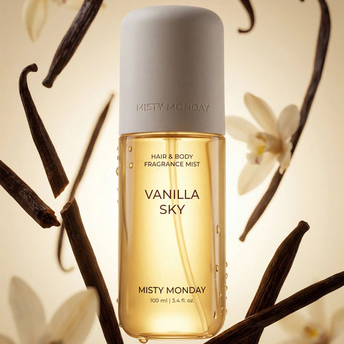 MISTY MONDAY Brume parfumée cheveux & corps VANILLA SKY, 100 ml