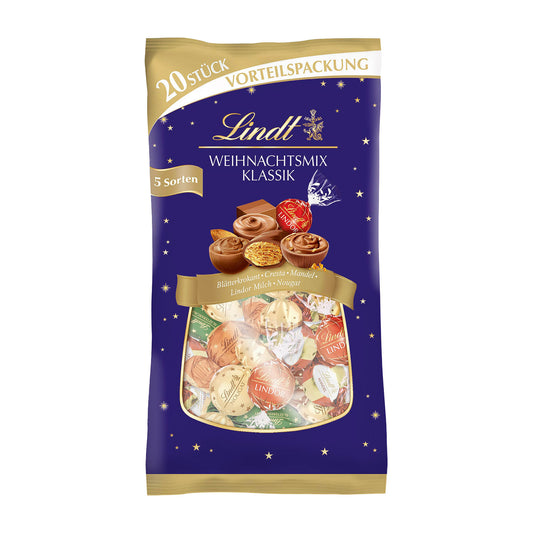 Lindt Weihnachts Weihnachtsmix Klassik XXL, 260 g