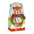 Kinder Mix Gift Box with Roman Red Panda  Plush Toy on a white background