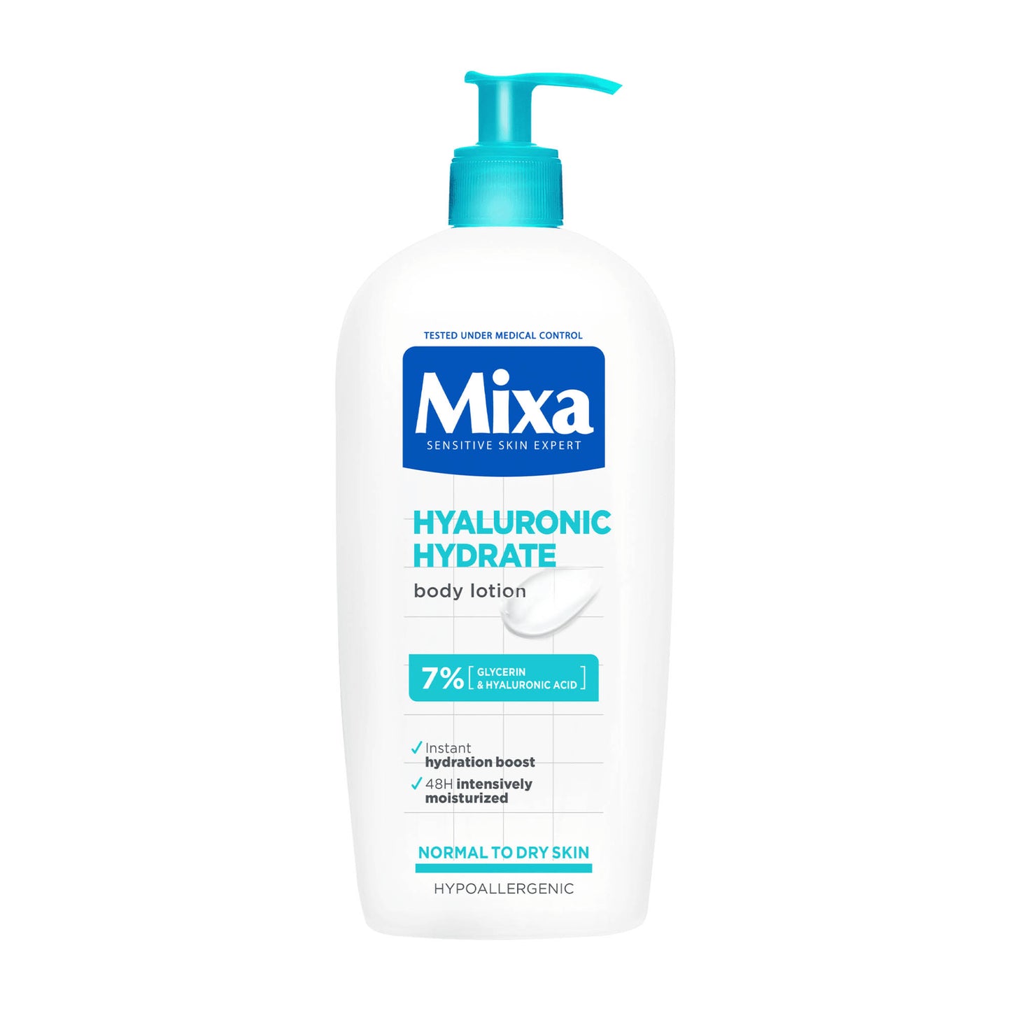 Mixa Hyaluronic Hydrate body lotion, 400 mL