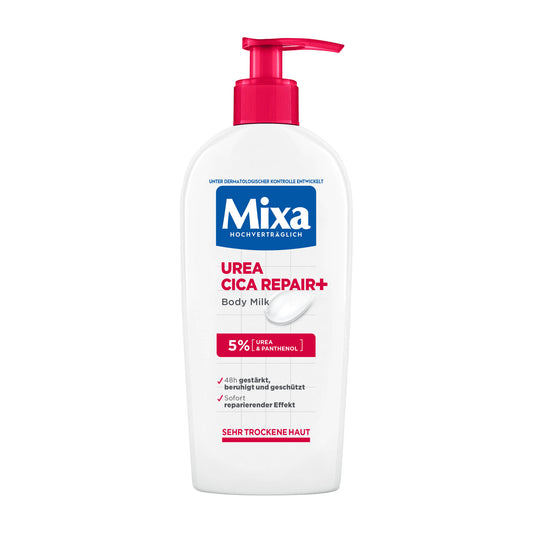 Mixa Urea Cica Repair+ body milk, 250 mL