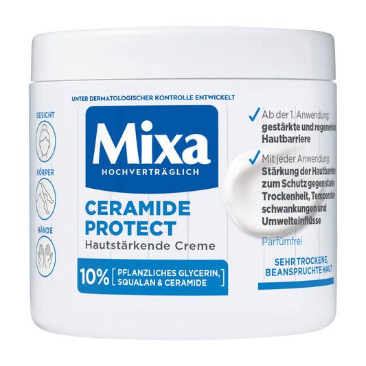 Mixa Ceramide Protect strengthening body cream, 400 mL