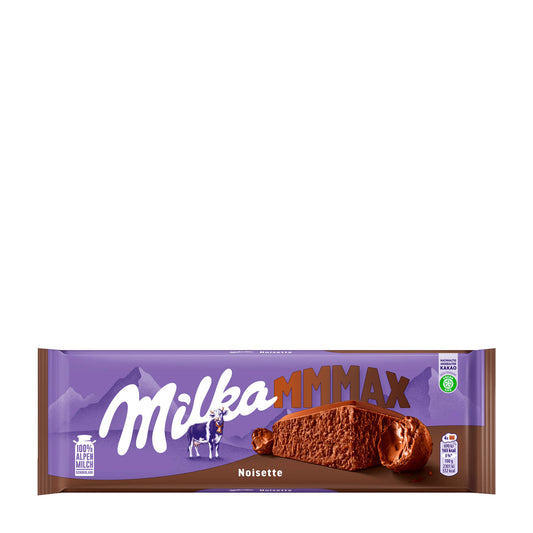 Milka MMMAX Noisette Milk Chocolate Bar, 270 g