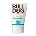 Bulldog skincare protective moisturizer with SPF 15 on a white background