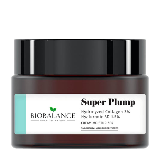 Biobalance Super Plump Collagen + Hyaluronsäure Creme Feuchtigkeitscreme, 50 ml