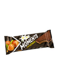 Intenso Hazelnut wafer bar packaging with 'Moments' branding on a white background