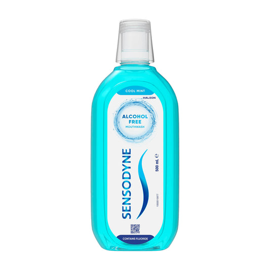 Sensodyne Cool Mint alcohol-free mouthwash, 500 mL