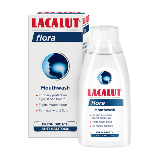 Lacalut Flora Fresh Breath mouthwash, 300 mL