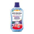 Parodontax Gum Strengthen & Protect Icy Mint mouthwash bottle on a white background