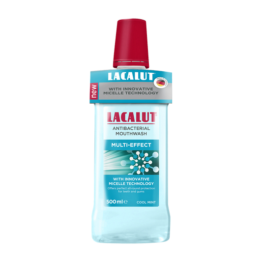 Lacalut Multi-effect antibacterial mouthwash, 500 mL