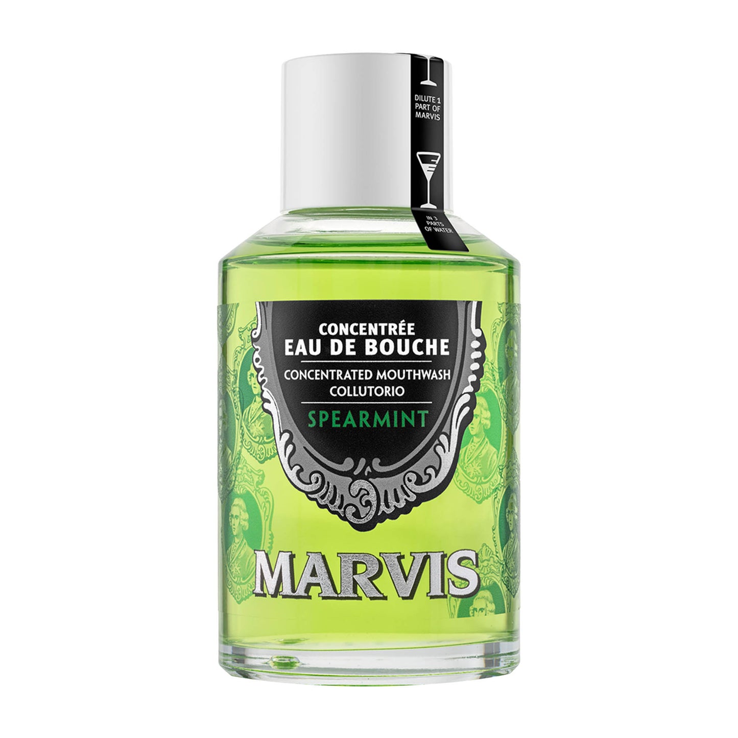 MARVIS Spearmint mouthwash concentrate, 120 mL