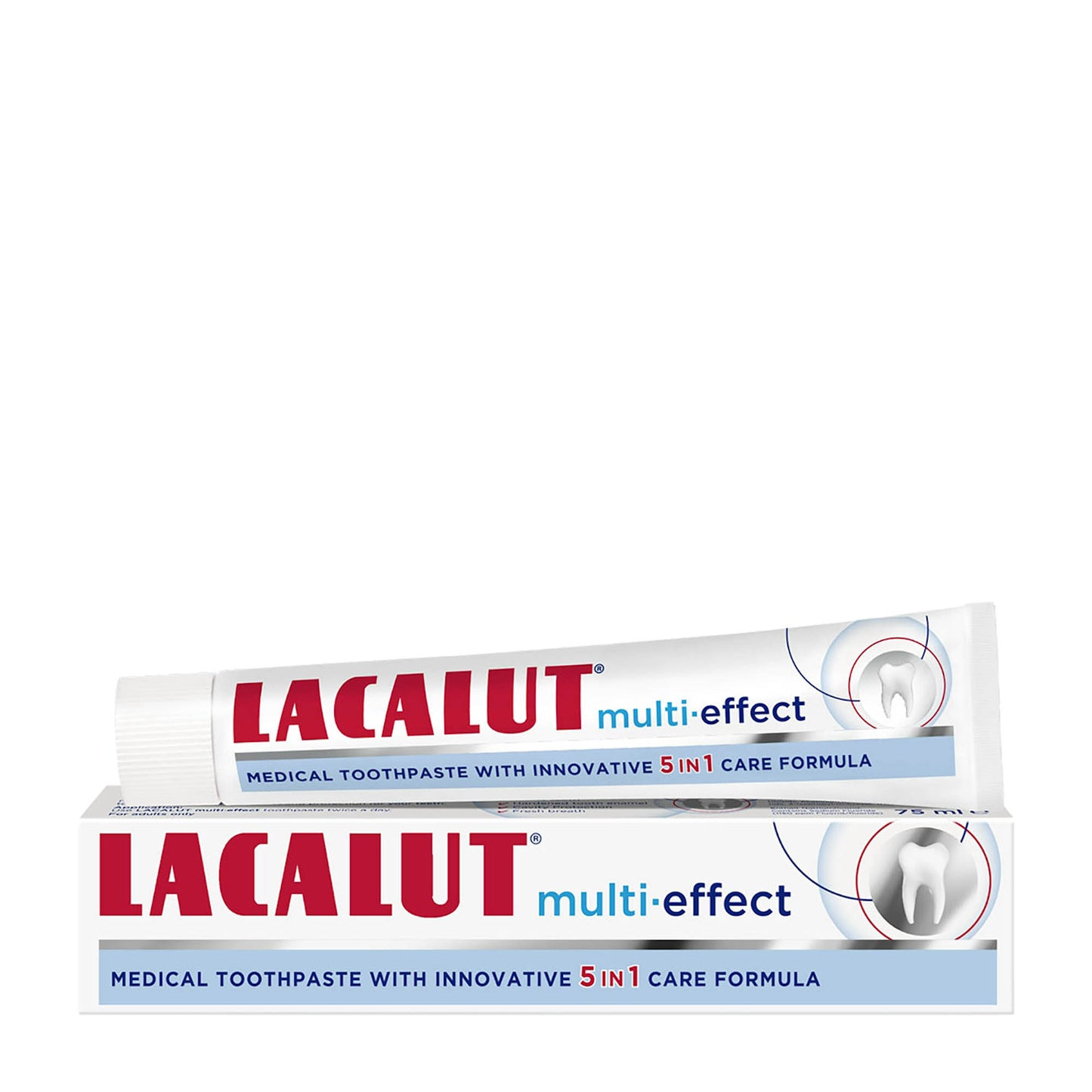 Lacalut Multi-effect toothpaste, 75 mL