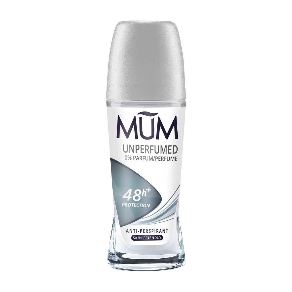 Mum Unperfumed 48h anti-perspirant roll-on, 50 mL