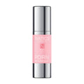 Natics PDRN Recombinant Active DNA Longevity Face Creme Gelee container with a metallic silver cap and base, and a pink label in the center, shown on a plain white background.