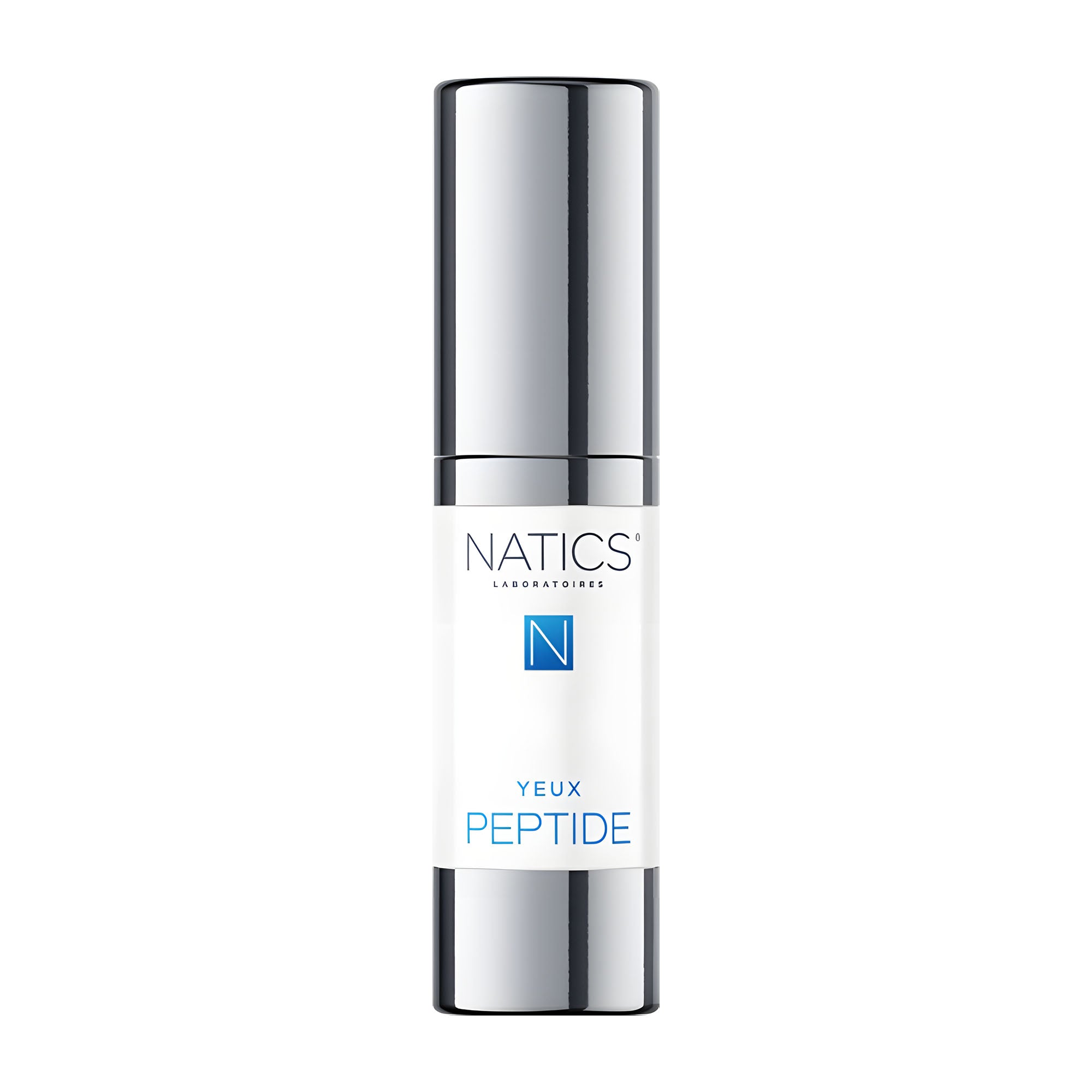 NATICS Peptide Yeux contour des yeux anti-âge effet botox super fluide, 15 ml