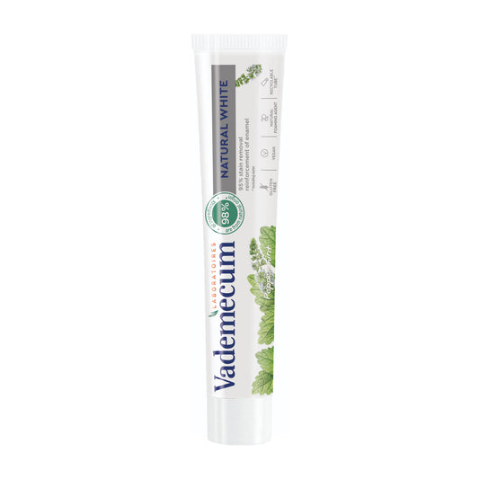 Vademecum Natural White toothpaste, 75 mL