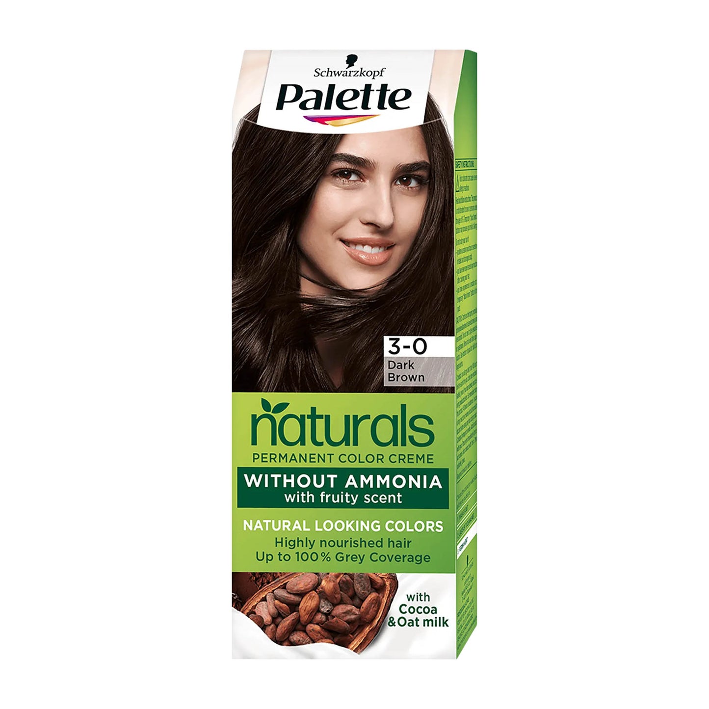 Schwarzkopf Palette Naturals 3-0 Dark Brown permanent hair color