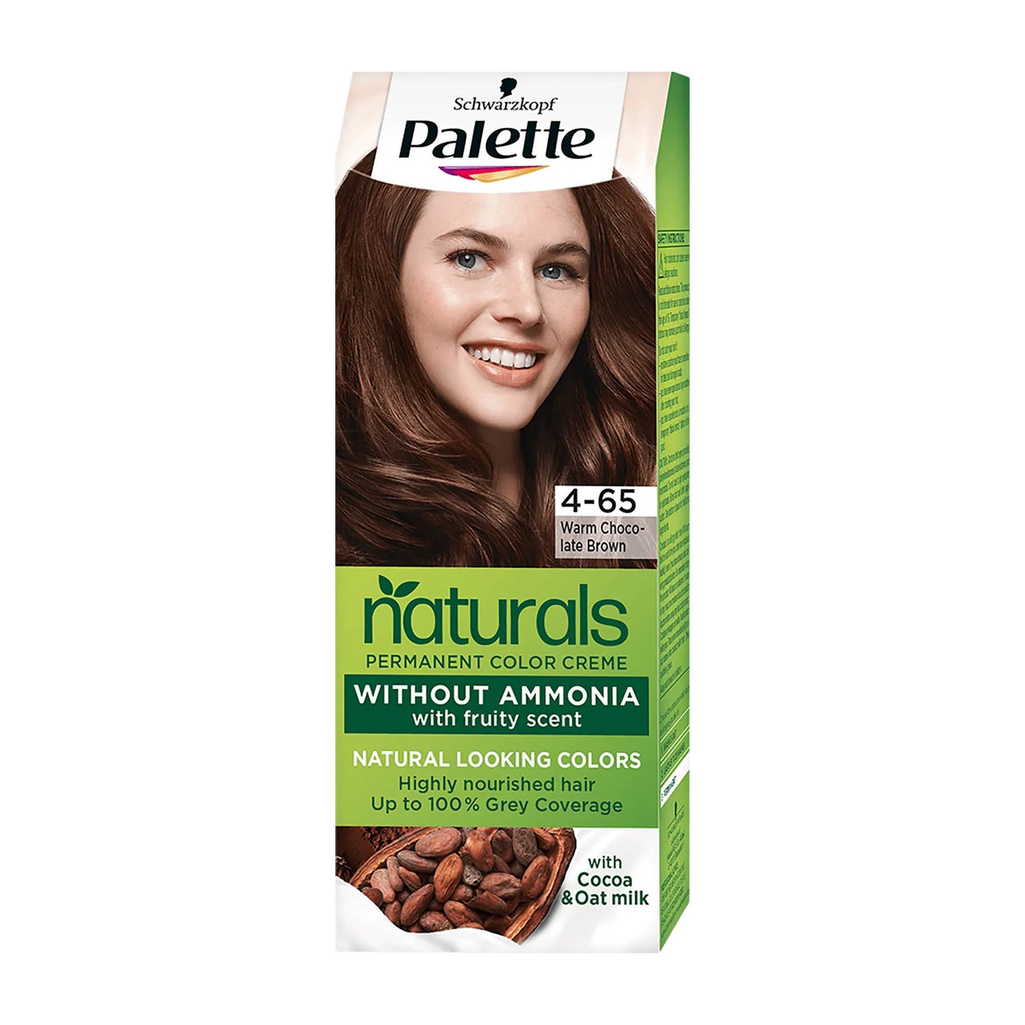 Schwarzkopf Palette Naturals 4-65 Warm Chocolate Brown permanent hair color