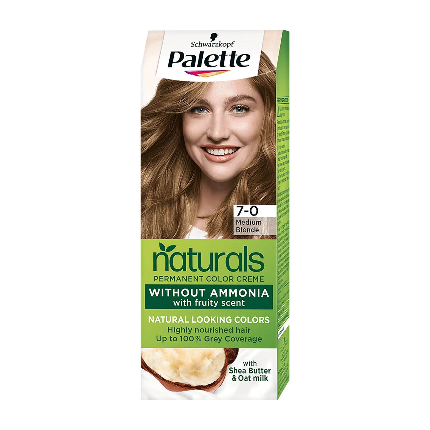 Schwarzkopf Palette Naturals 7-0 Medium Blonde permanent hair color