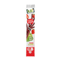 N.A Nature Addicts Funny Fruits snack stick packaging with strawberry and apple flavor on a white background
