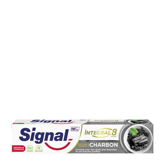 Signal Integral 8 nature elements charcoal toothpaste, 75 mL