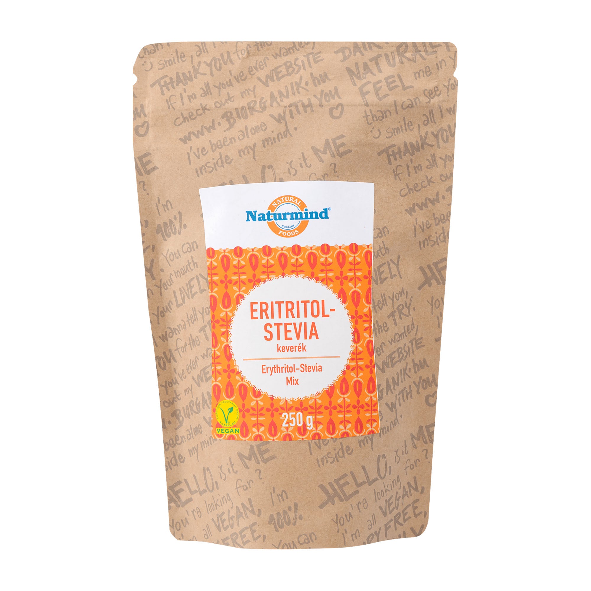 Naturmind Mélange érythritol-stévia, 250 g