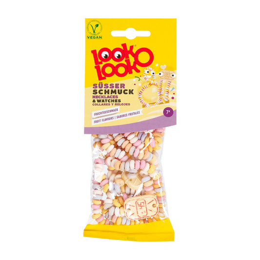 Look-O-Look Halsketten & Uhren Dextrose Bonbons, 135 g