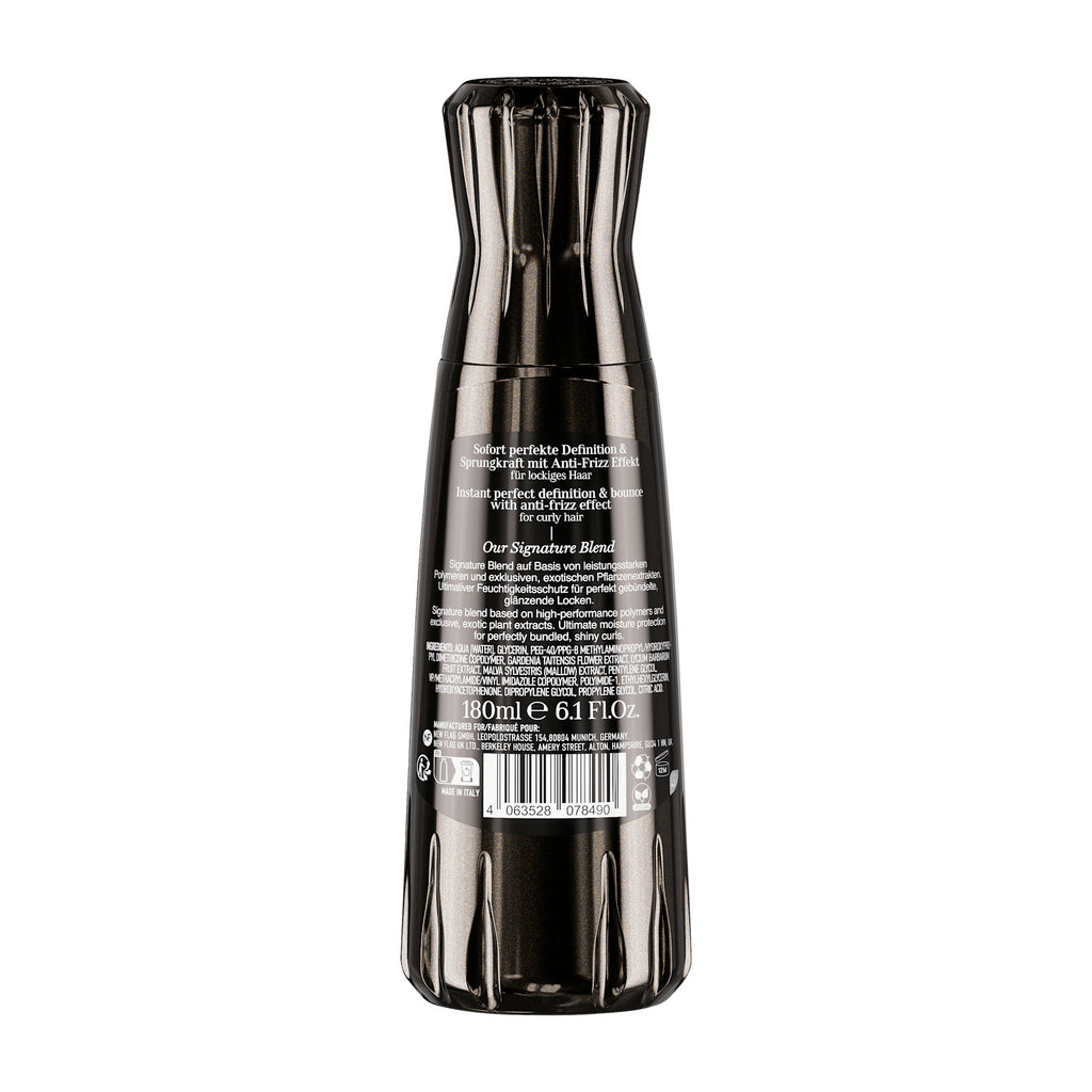 NEQI Spray coiffant sans rinçage Diamond Glass pour cheveux bouclés, 180 ml