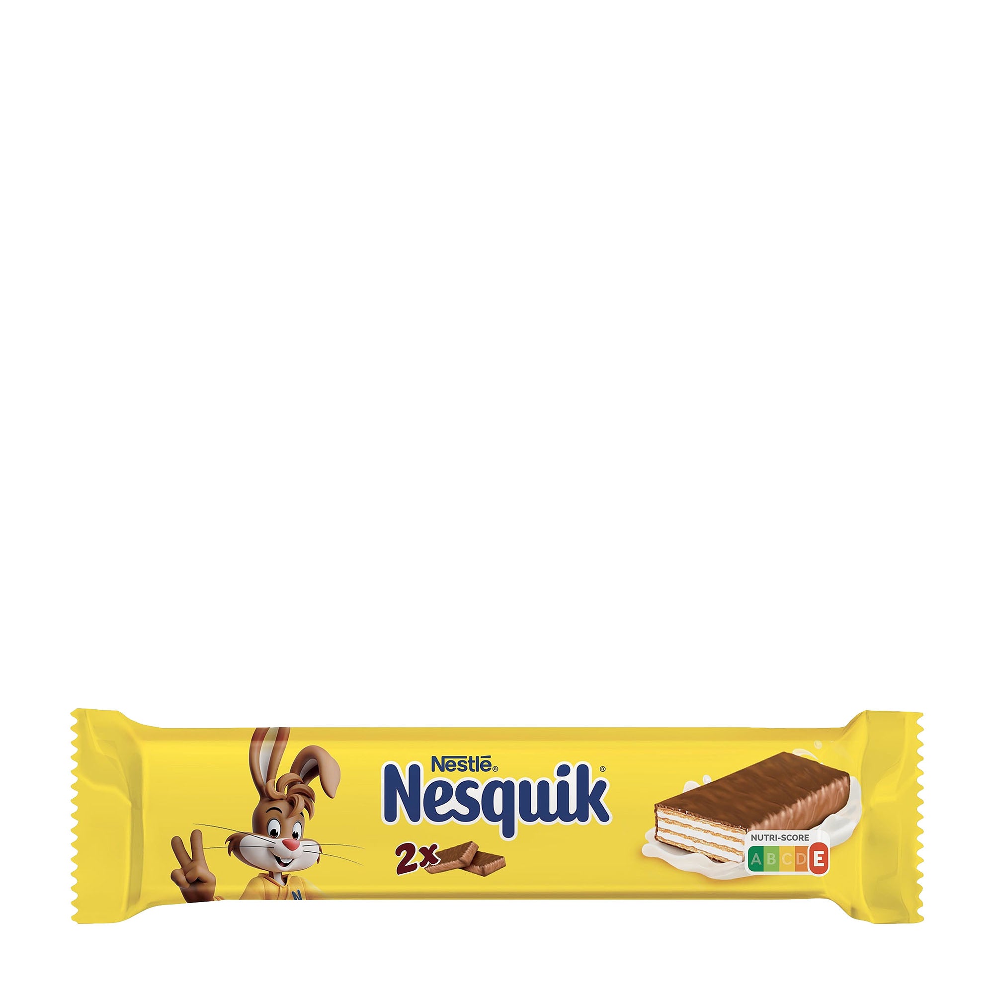 Nestlé Nesquik Barres de gaufrettes au chocolat au lait, 26 g