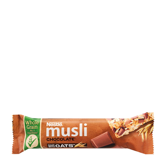 Nestle musli Chocolate with oats muesli bar, 35 g