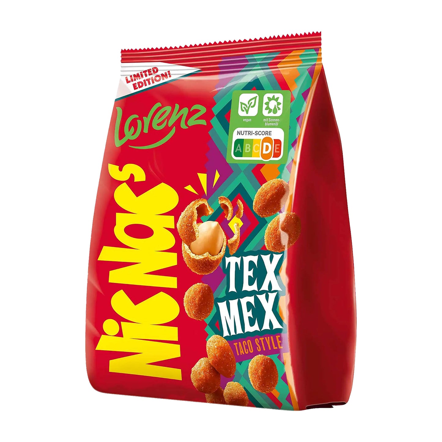 NicNac's Tex Mex Taco Style Die Double Crunch Erdnüsse, 110 g