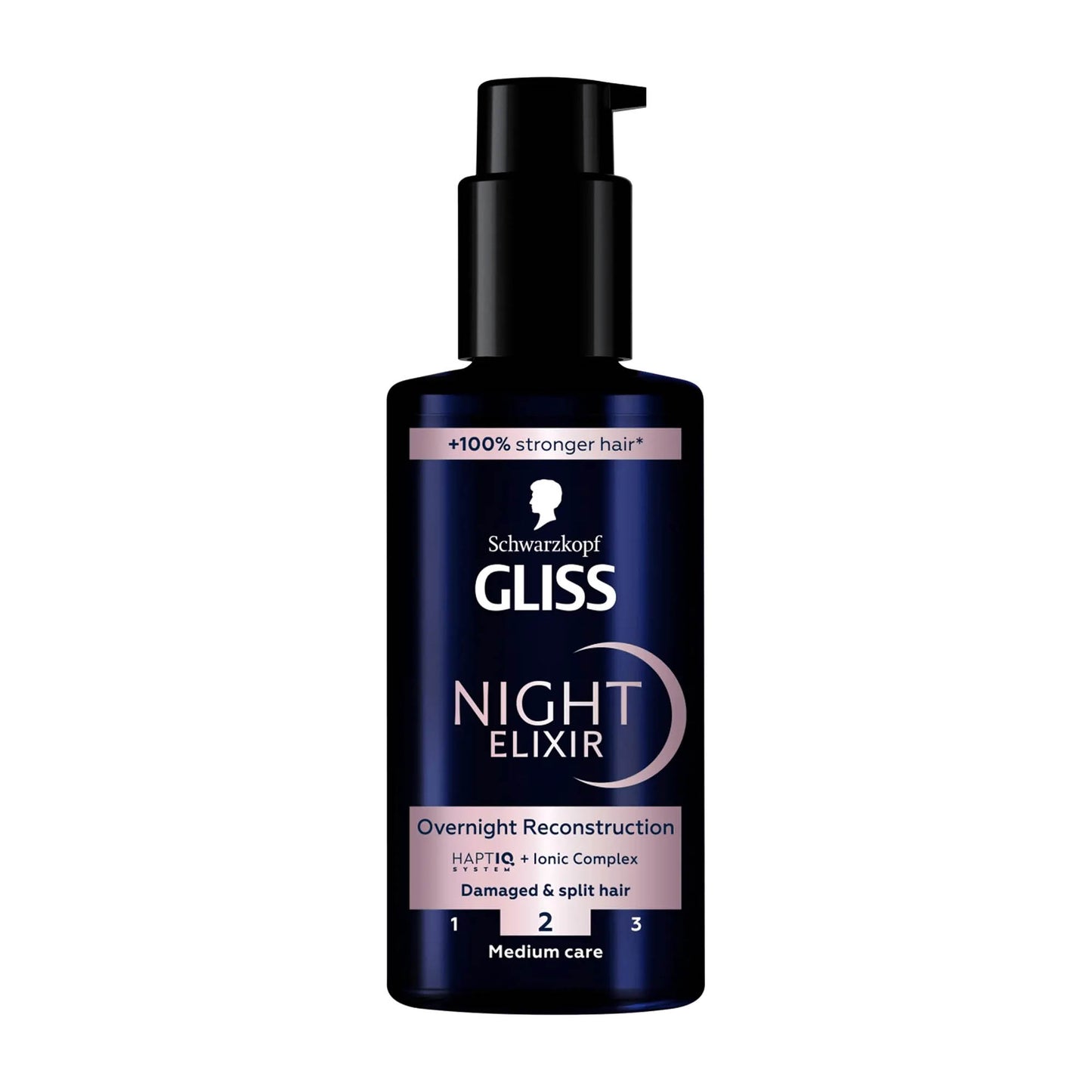 Schwarzkopf Gliss Night Elixier Overnight Rekonstruktion, 100 ml