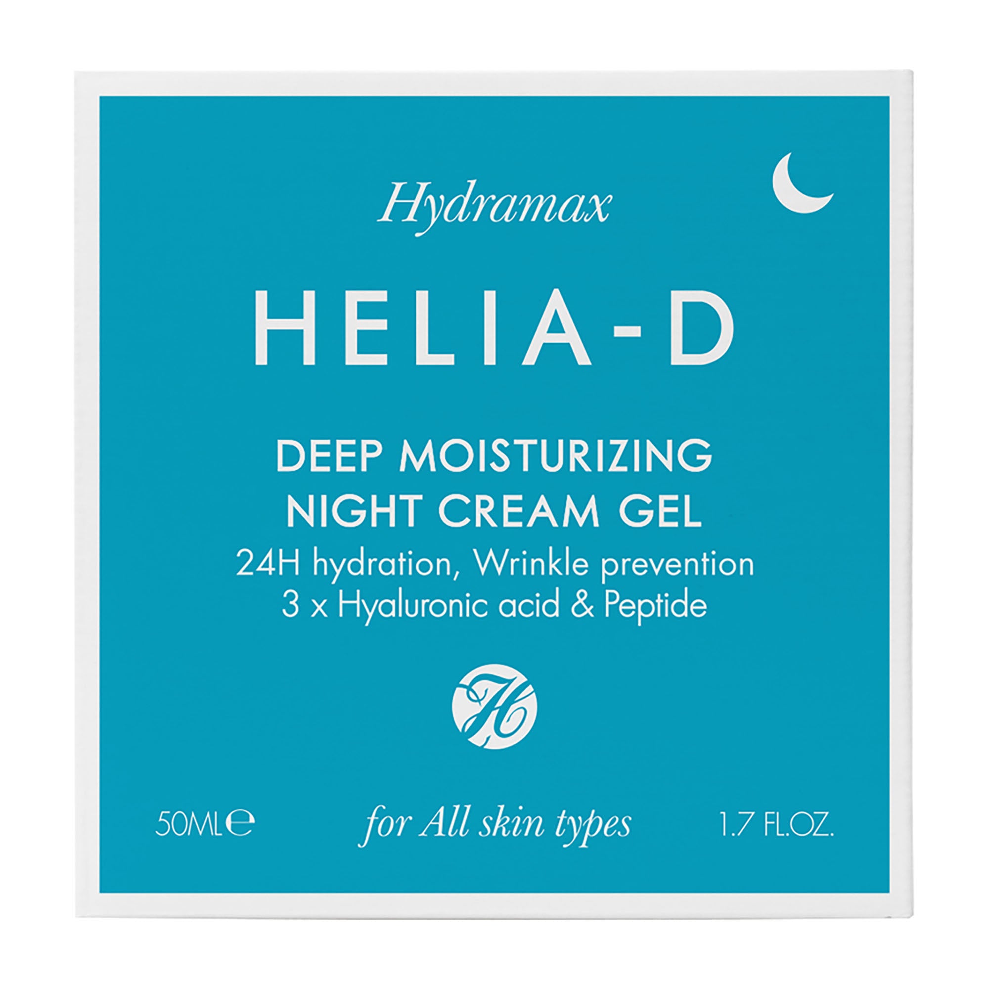 HELIA-D Gel crème de nuit Hydramax hydratant en profondeur, 50 ml
